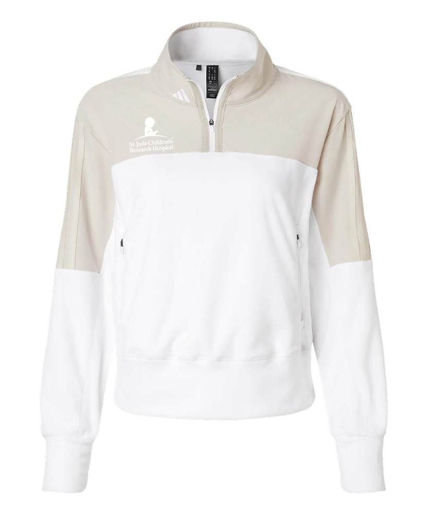 Primary image St. Jude Adidas Fleece Quarter Zip